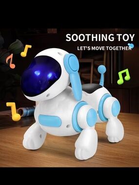Robot Dog Singing & Walking Cute Fun Toys to Play for Kids Children Dogs Pets